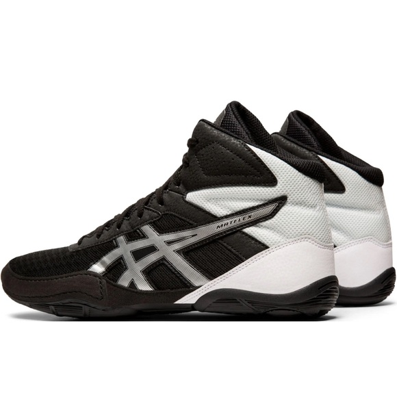 ASICS Men’s Matflex 6 Wrestling Shoe (Black/Silver)sz.12!NEW - Picture 2 of 9